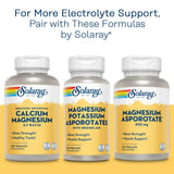 Utilisation quotidienne SOLARAY Potassium Asporotate: prise simple et pratique.