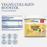 SOLARAY poudre vegan collagene Type 1 vanille – dosette facile.