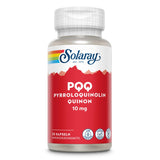 SOLARAY PQQ 10 mg – capsules végétales faciles à avaler au quotidien.
