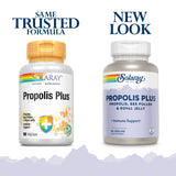 SOLARAY Propolis Plus: capsules végétales prêtes à l’emploi pour la routine.