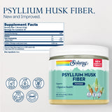 SOLARAY psyllium poudre cuillere-doseur — dosage simple pour deux prises quotidiennes.