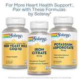 SOLARAY Pure CoQ-10 200 mg — Étiquette claire avec indications d’utilisation.