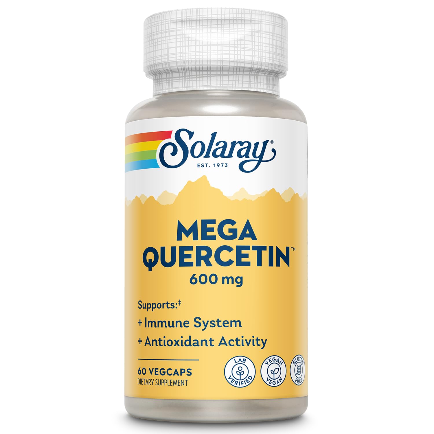 SOLARAY quercétine et bromélaïne – bouteille et soutien immunitaire potentiel