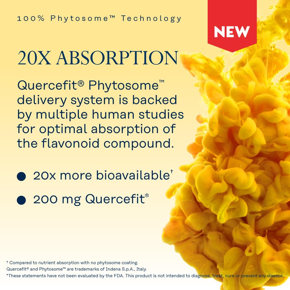 SOLARAY Quercetine Phytosome emballage PCR écologique, respectueux de l’environnement.