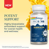 SOLARAY Quercetine Phytosome prise quotidienne facile et pratique.