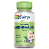 Capsules SOLARAY de racine de guimauve, emballage recyclable et durable.