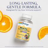 SOLARAY Reacta-C: extrait de sureau noir 200 mg pour enrichir le profil naturel.