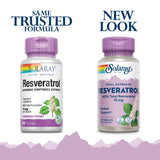 SOLARAY Resveratrol - Gelules végétales faciles à intégrer à la routine