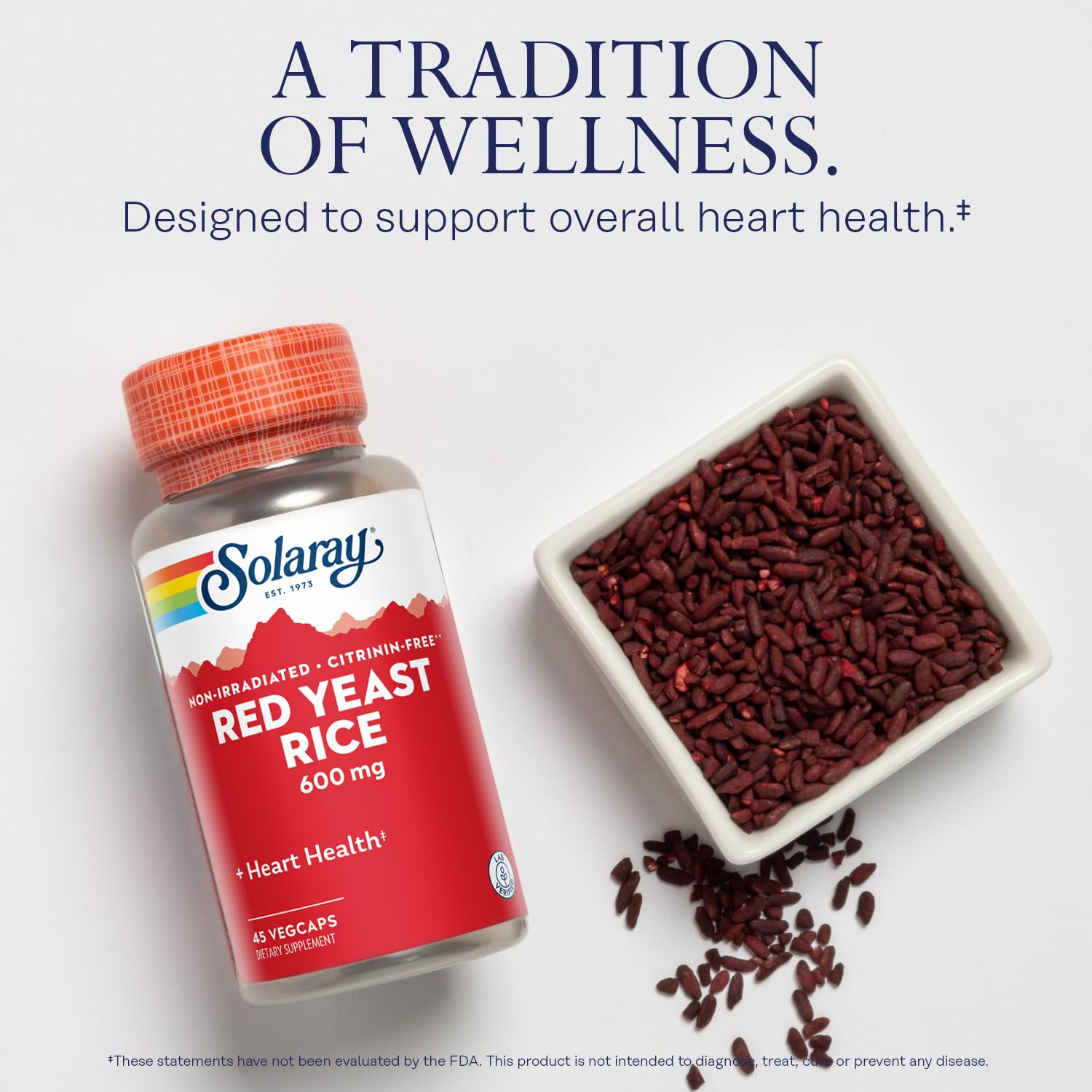 SOLARAY Riz rouge étiquette non irradiée – sécurité et transparence du produit.