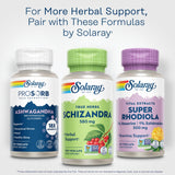 Solaray Schisandre - emballage extérieur, informations claires et fiables.
