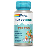 SOLARAY SharpMind – bouteille pour soutien ponctuel au stress et relaxation.