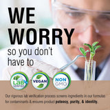 SOLARAY shiitake fermenté: certification Non-OGM et végane sur l'emballage.