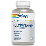 SOLARAY Spectro Énergie multivitamine — bouteille prête à l'emploi, soutien énergétique quotidien.