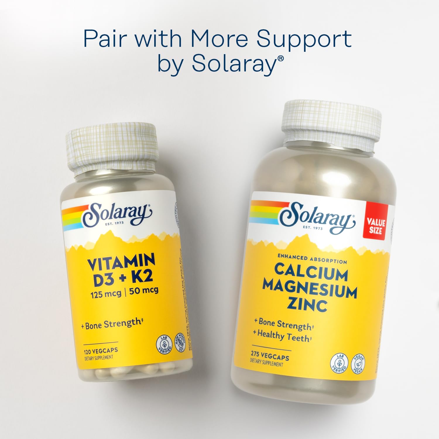 SOLARAY Spectro Multivitamine emballage PCR – bouteille écologique.