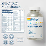 SOLARAY Spectro Multivitamine avec spiruline – énergie naturelle et nutriments.