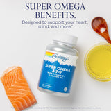 SOLARAY Super Omega 3 7 9 - étiquette indiquant EPA/DHA et oméga bénéfiques
