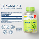 SOLARAY Tongkat Ali – gélules véganes – option durable pour la vitalité
