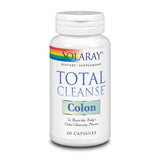 SOLARAY Total Cleanse Colon – bouteille capsule végétale, soutien digestif potentiel.