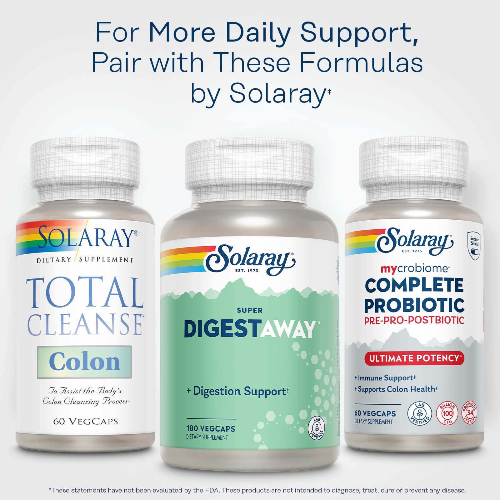 SOLARAY Total Cleanse Colon – panneaux solaires à l'usine démontrant l'effort énergétique responsable.