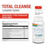 SOLARAY Total Cleanse Lymph – gélules végétales pour usage quotidien