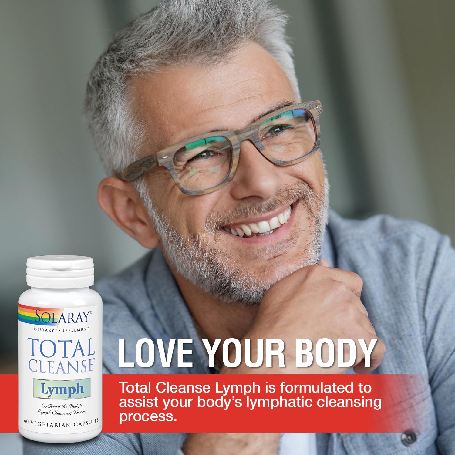 SOLARAY Total Cleanse Lymph – ingrédients à base d’herbes