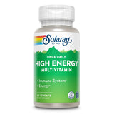 SOLARAY multivitamine quotidienne energisante, capsule facile a avaler