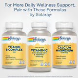 SOLARAY calcium magnésium — utilisation quotidienne pour soutenir os et énergie.
