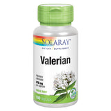 SOLARAY Valériane 470 mg : bouteille prête à favoriser la détente nocturne.