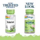 Gélules SOLARAY Valériane 470 mg, aperçu en gros plan pour visualiser la consommation.