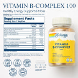 SOLARAY Vitamine B Complexe capsules prêtes à être prises quotidiennement
