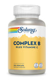 SOLARAY Vitamine B Complexe dose quotidienne indiquée sur l'étiquette