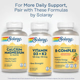 SOLARAY Vitamine B Complex gommes orange véganes sans gluten, plaisir quotidien.