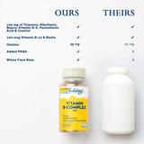 Solaray Vitamine B Complex – format pratique à prendre chaque jour.