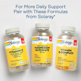 Dosage quotidien recommandé de SOLARAY Vitamine B Complexe 100 mg.