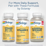 SOLARAY 100 portions, format pratique pour une supplémentation durable.