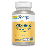 SOLARAY Vitamine C 1000 mg en bouteille pour prise quotidienne pratique.