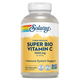 Solaray Vitamine C 1000 mg avec libération en deux temps pour une disponibilité prolongée.