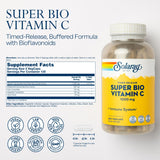 Vitamine C 1000 mg avec rose-hips et acérola, nutriments naturels.