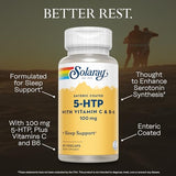 SOLARAY 5HTP – Vitamines C et B6 pour le soutien nutritionnel