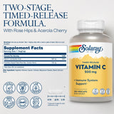 Capsules véganes SOLARAY faciles à prendre pour soutenir l'immunité.