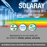 SOLARAY Vitamine C Cristalline 5000 mg — emballage simple, sans additifs ni charges.