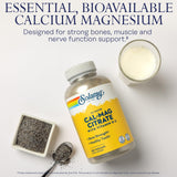 SOLARAY vitamine D2 dans des capsules pour l’absorption minérale.