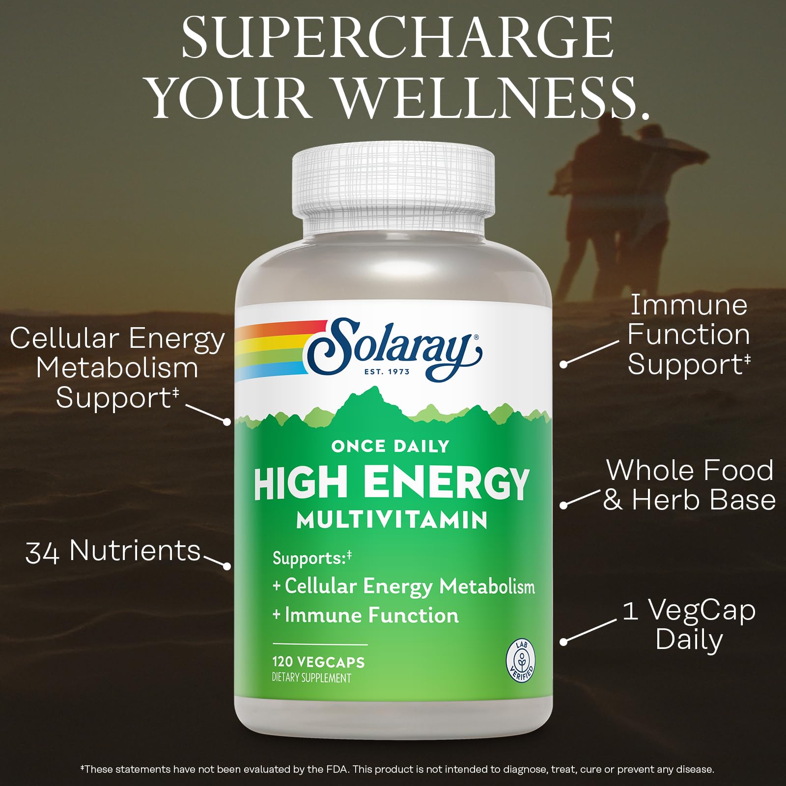 SOLARAY vitamine B1 et B12 – énergie cellulaire potentielle
