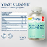 SOLARAY Yeast Cleanse – gélules faciles à prendre pour votre routine quotidienne.