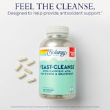 SOLARAY Yeast Cleanse – mélange d’herbes et extraits favorisant le soutien quotidien.