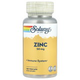 SOLARAY Zinc chelate acide aminé en capsules sur flacon