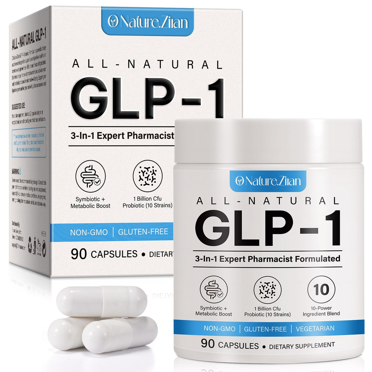 Solemeony GLP Activate : bouteille et étiquette visibles, utilisation quotidienne simplifiée.