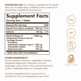 Solgar acide hyaluronique collagène complexe – bouteille, prise quotidienne pratique.