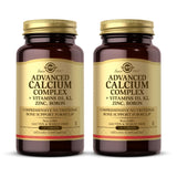 Solgar Advanced Calcium Complex – bouteille, soutien potentiel des os au quotidien.