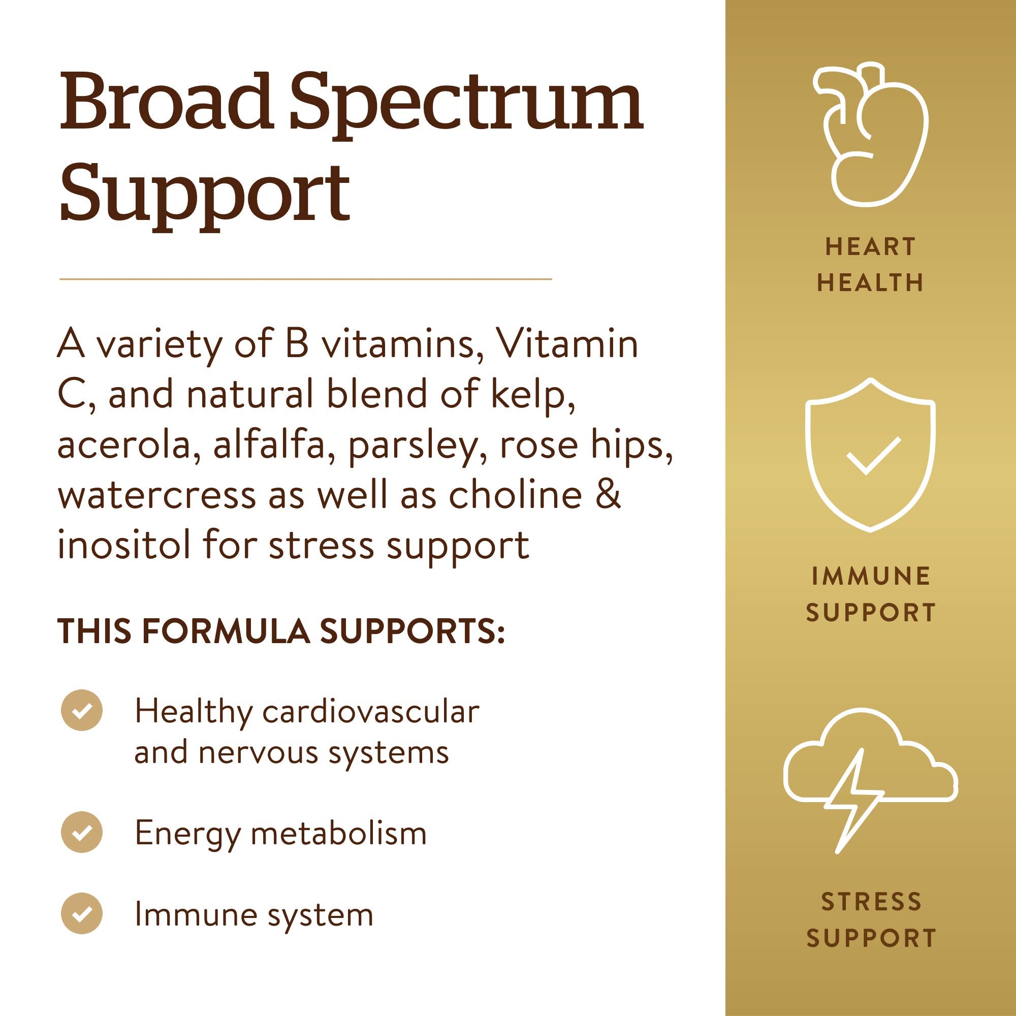 Emballage pratique Solgar B-Complex, adapté à la routine quotidienne